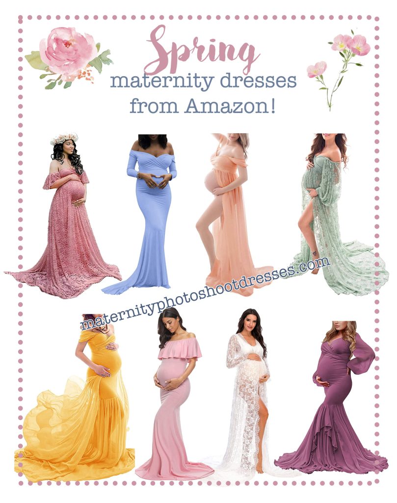 Spring maternity dresses from Amazon